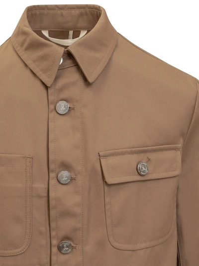 Shop The Seafarer Morrison Jacket In Brown