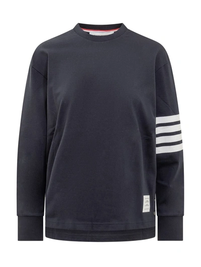 Shop Thom Browne Rugby Jersey In Blue
