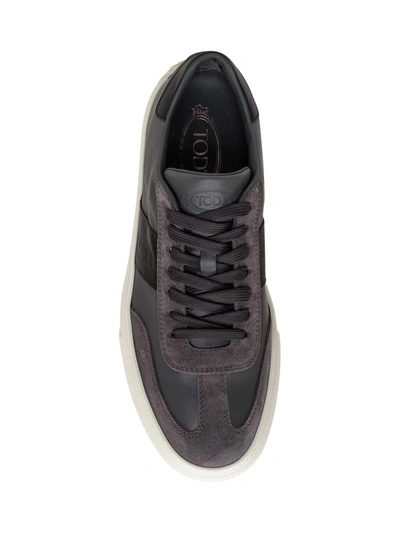 Shop Tod's Casual Sneaker In Grey