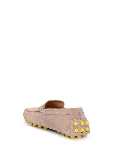 Shop Tod's Gommino Loafer In Pink