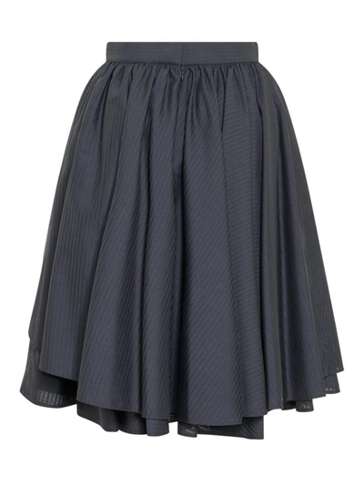 Shop Tory Burch Mohair Ballet Skirt In Black