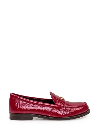 Shop Tory Burch Perry Moccasin In Red