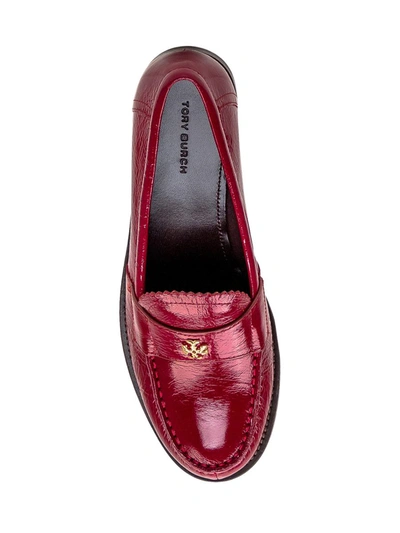 Shop Tory Burch Perry Moccasin In Red