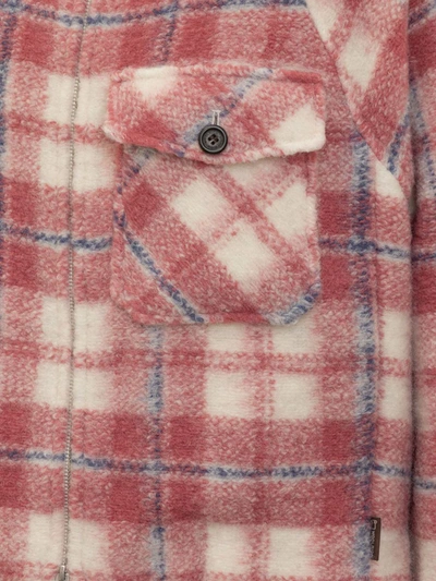 Shop Woolrich Gentry Jacket In Pink