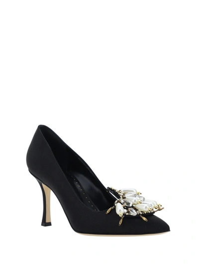 Shop Manolo Blahnik Orientaliapump 090 Grosgrain Pump Shoes