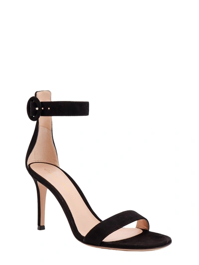 Shop Gianvito Rossi Suede Sandals