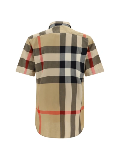 Shop Burberry Summerton Ss Casual Shirts