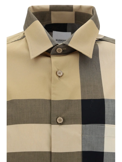 Shop Burberry Summerton Ss Casual Shirts