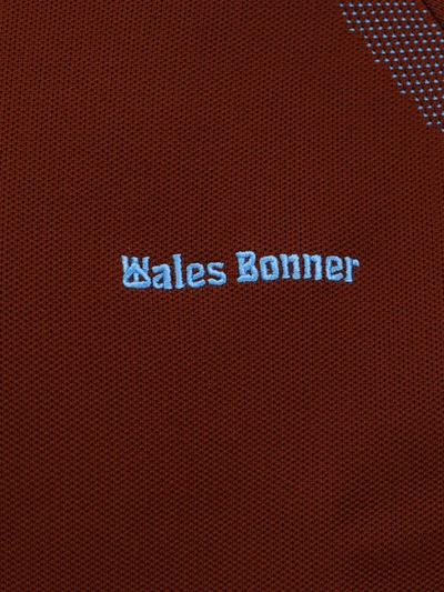 Shop Adidas X Wales Bonner Nylon Sweatshirt With 'wales Bonner' Embroidery