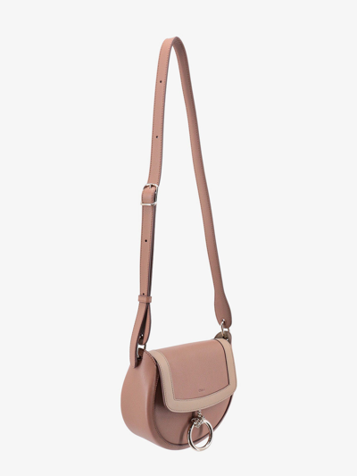 Shop Chloé Chloe' Woman Shoulder Bag Woman Pink Shoulder Bags