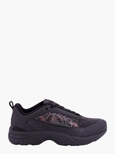 Shop Stone Island Men Grime Man Black Sneakers