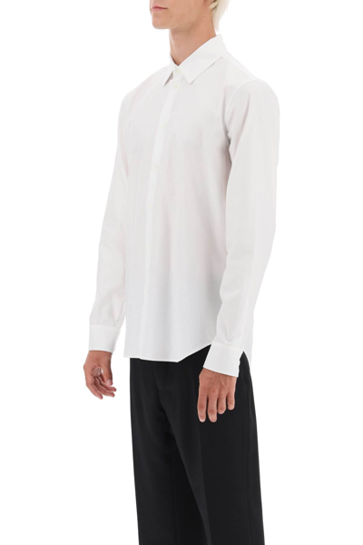 Shop Versace Allover Shirt Men In White