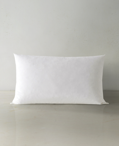 Shop J Queen New York Royalty Lumbar Feather Down Decorative Pillow Stuffer, 18" X 28" In White