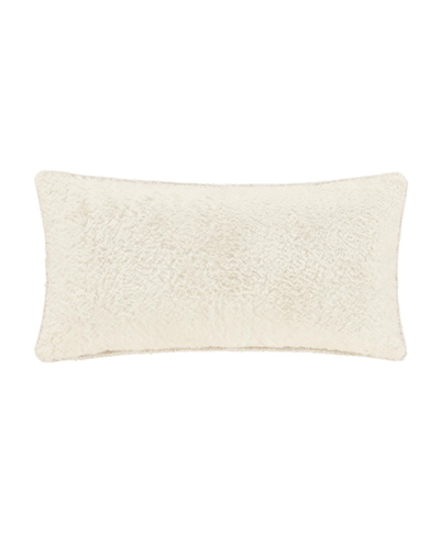 Shop J Queen New York All That Glitters Boudoir Decorative Pillow, 15"x 22" In Winter White