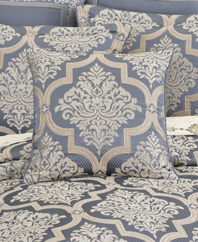 J Queen New York San Marino Decorative Pillow, 20" X 20" In Powder Blue