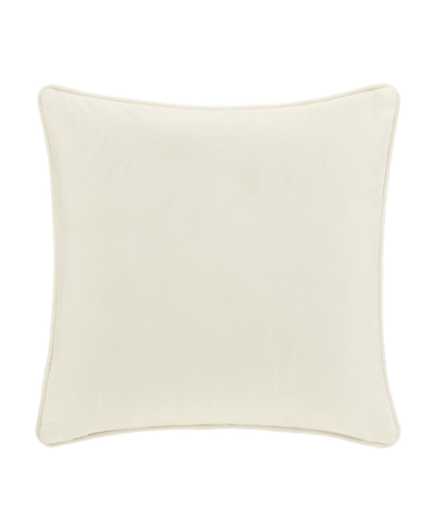 J Queen New York Christmas Car Decorative Pillow, 20" X 20" In Winter White