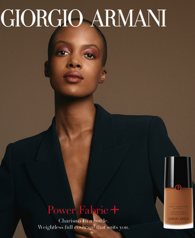 Shop Giorgio Armani Armani Beauty Power Fabric + Liquid Foundation With Spf 25 In (very Deep With A Neutral Undertone)