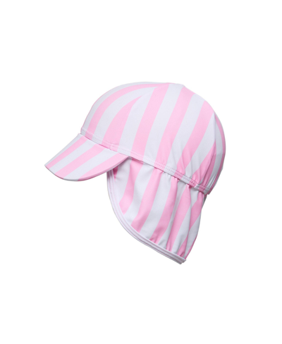 Shop Snapper Rock Toddler Girls Pink Stripe Floating Flap Hat