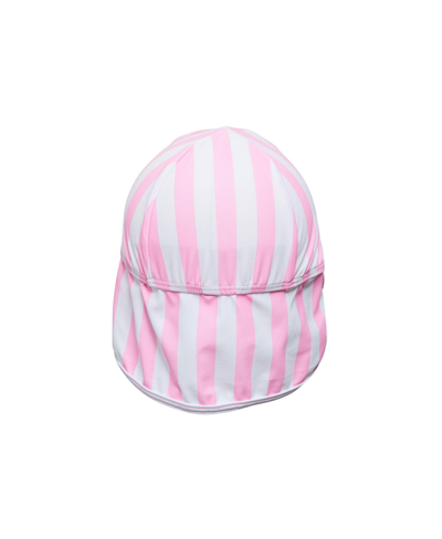 Shop Snapper Rock Toddler Girls Pink Stripe Floating Flap Hat