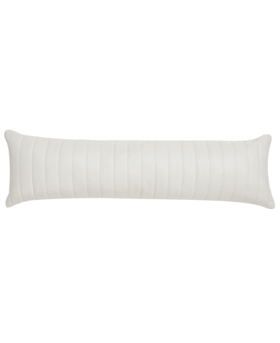 Shop Oscar Oliver Varick Lumbar Decorative Pillow,14" X 46" In Ivory
