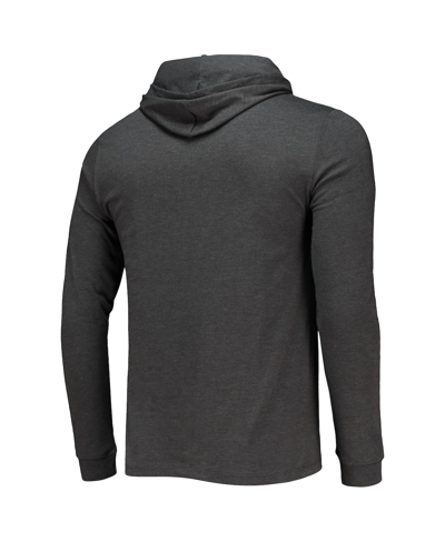 Concepts Sport Orange/heather Charcoal Clemson Tigers Meter Long Sleeve Hoodie T-shirt & Jogger Paja In Orange,charcoal