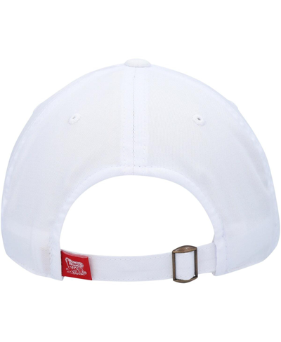 Top Of The World Men's  White Oklahoma Sooners Staple Adjustable Hat In White