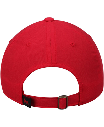 Shop Top Of The World Men's  Scarlet Nebraska Huskers Staple Adjustable Hat