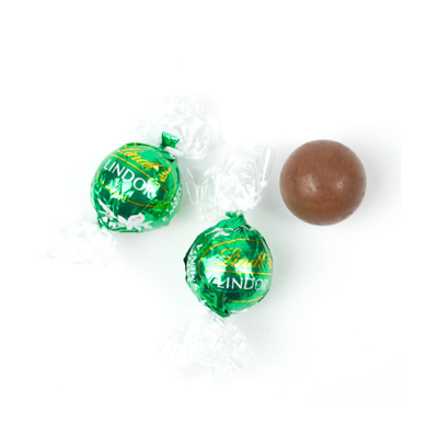 Just Candy Christmas Candy Gift Tin With Chocolate Lindor Truffles By Lindt Large Plastic Tin With Sticker By J In Assorted Pre-pack