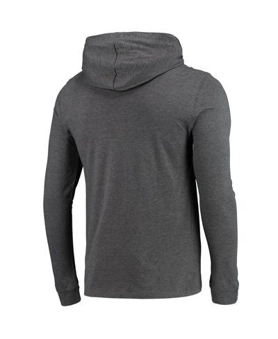 Concepts Sport Navy/heather Charcoal Penn State Nittany Lions Meter Long Sleeve Hoodie T-shirt & Jog In Navy,heathered Charcoal