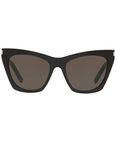 Saint Laurent Sl 214 Kate Sunglasse Female Beige In Pink