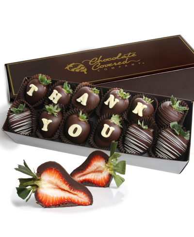 Shop Chocolate Covered Company Thank You Belgian Chocolate Covered Strawberries In No Color