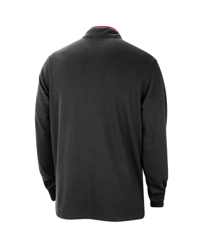 Shop Nike Men's  Black Portland Trail Blazers 2023/24 City Edition Authentic Coaches Half-zip Jacket