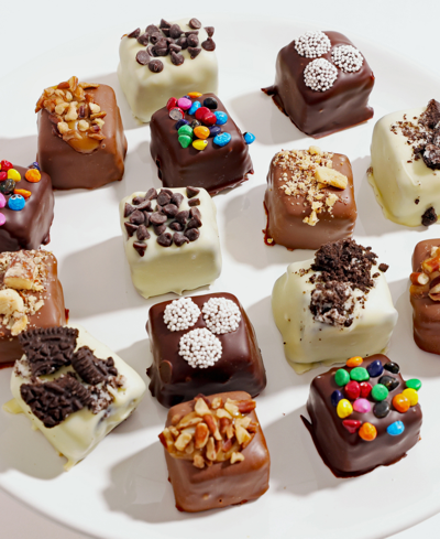 Shop Chocolate Covered Company Assorted Belgian Chocolate Covered Brownie Bites In No Color