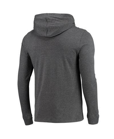Concepts Sport Red/heather Charcoal Maryland Terrapins Meter Long Sleeve Hoodie T-shirt & Jogger Paj In Red,heathered Charcoal