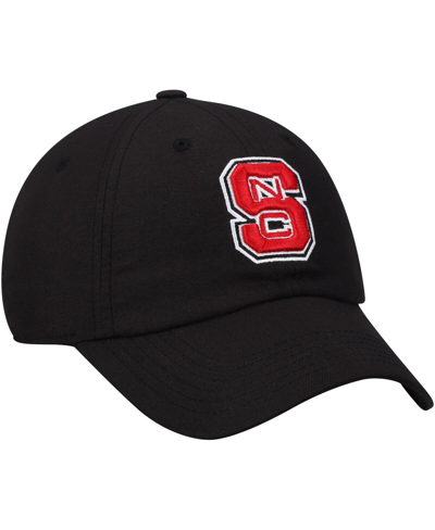 Top Of The World Men's  Black Nc State Wolfpack Primary Logo Staple Adjustable Hat In Black