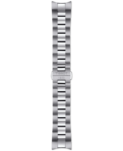 Tissot Men's Swiss Automatic Gentleman Powermatic 80 Silicium Stainless Steel Bracelet 40mm In Blue