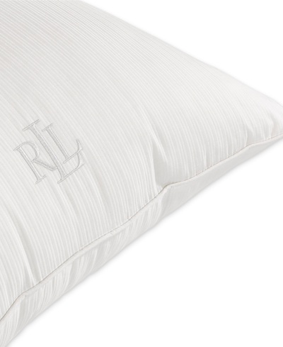 Shop Lauren Ralph Lauren Won't Go Flat Foam Core Firm Density Down Alternative Pillow, King In White