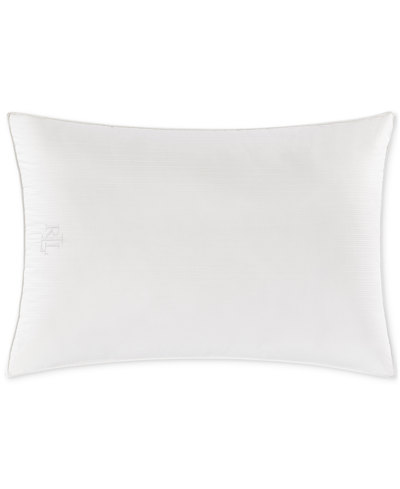 Shop Lauren Ralph Lauren Won't Go Flat Foam Core Extra Firm Density Down Alternative Pillow, Standard/que In White