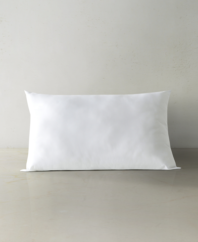 Shop J Queen New York Royalty Lumbar Down Alternative Decorative Pillow Stuffer, 17" X 27" In White