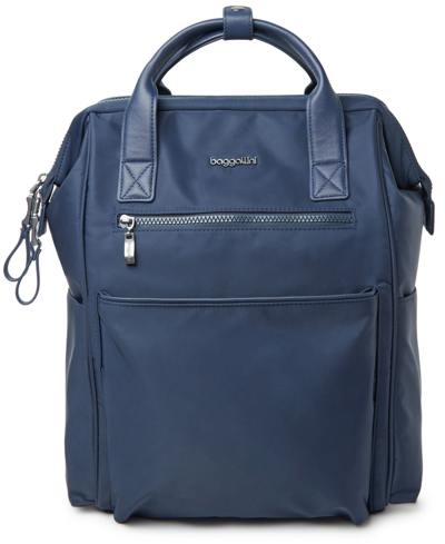 Shop Baggallini Soho Small Backpack In French Navy