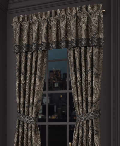 Shop J Queen New York Cipriana Window Straight Valance In Bronze