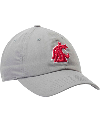 Top Of The World Men's  Gray Washington State Cougars Primary Logo Staple Adjustable Hat In Gray