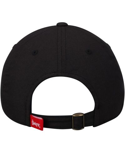 Top Of The World Men's  Black Nebraska Huskers Staple Adjustable Hat In Black