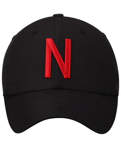 Top Of The World Men's  Black Nebraska Huskers Staple Adjustable Hat In Black
