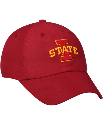 Shop Top Of The World Men's  Cardinal Iowa State Cyclones Primary Logo Staple Adjustable Hat