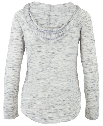 Shop Pressbox Women's Oklahoma Sooners Spacedye Lace Up Long Sleeve T-shirt In Gray,heather