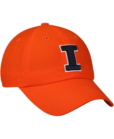Shop Top Of The World Men's  Orange Illinois Fighting Illini Primary Logo Staple Adjustable Hat