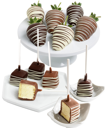 Shop Chocolate Covered Company Classic Belgian Chocolate Covered Strawberries And Cheesecake Pops In No Color