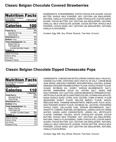 Shop Chocolate Covered Company Classic Belgian Chocolate Covered Strawberries And Cheesecake Pops In No Color