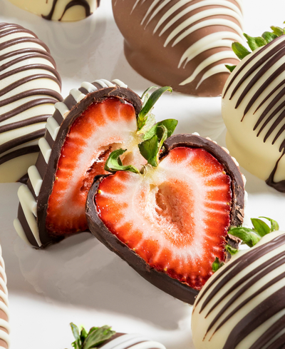 Shop Chocolate Covered Company Classic Belgian Chocolate Covered Strawberries And Cheesecake Pops In No Color